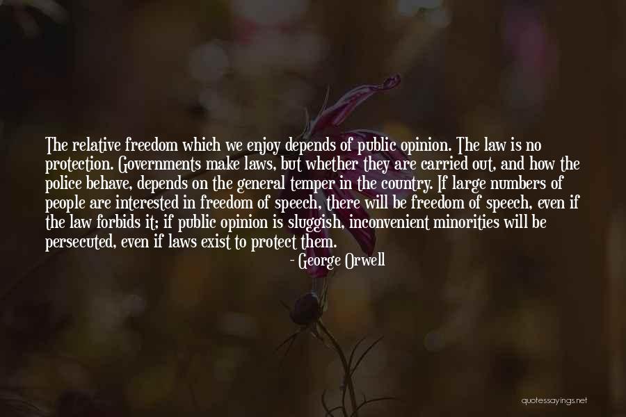 Laws And Freedom Quotes By George Orwell Laws And Freedom Quotes By George Orwell