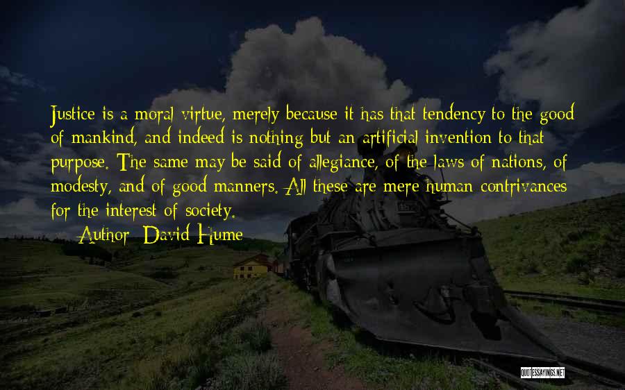 Laws And Justice Quotes By David Hume
