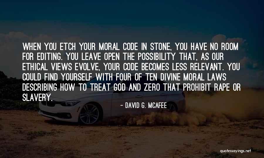 Laws And Morality Quotes By David G. McAfee Laws And Morality Quotes By David G. McAfee