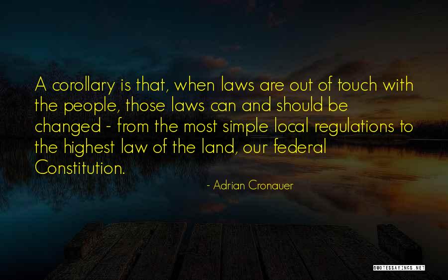 Laws And Regulations Quotes By Adrian Cronauer Laws And Regulations Quotes By Adrian Cronauer