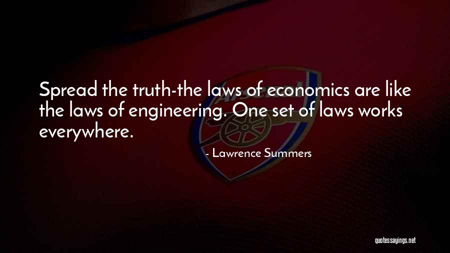 Laws Of Economics Quotes By Lawrence Summers Laws Of Economics Quotes By Lawrence Summers