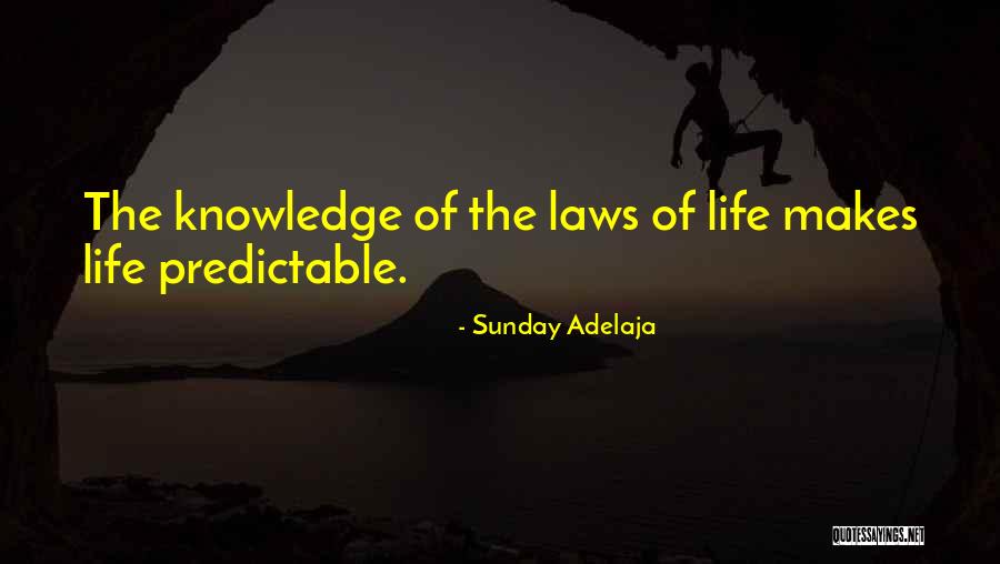 Laws Of Life Quotes By Sunday Adelaja