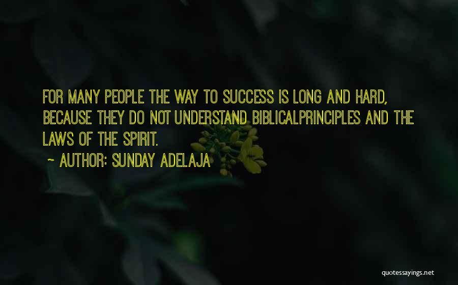 Laws Of Spirit Quotes By Sunday Adelaja
