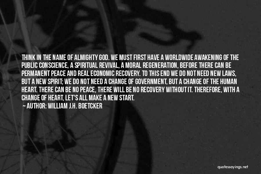 Laws Of Spirit Quotes By William J.H. Boetcker