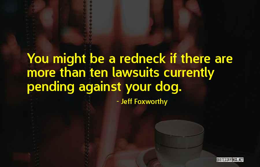 Lawsuits Quotes By Jeff Foxworthy Lawsuits Quotes By Jeff Foxworthy