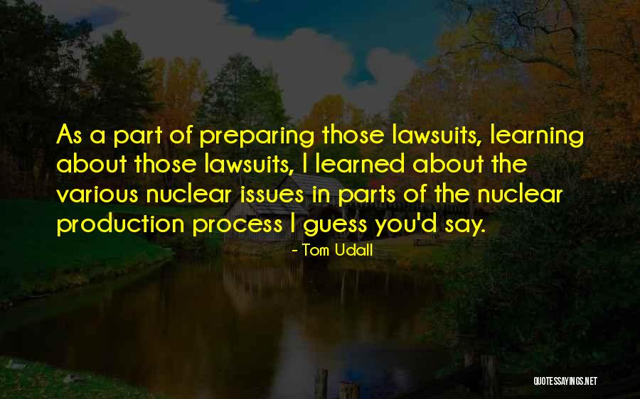 Lawsuits Quotes By Tom Udall Lawsuits Quotes By Tom Udall
