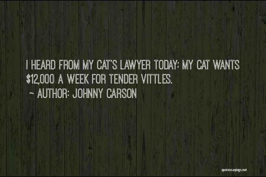 Lawyer Quotes By Johnny Carson