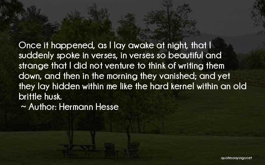 Lay Awake Quotes By Hermann Hesse