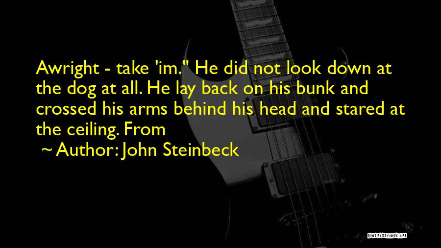 Lay Back Quotes By John Steinbeck