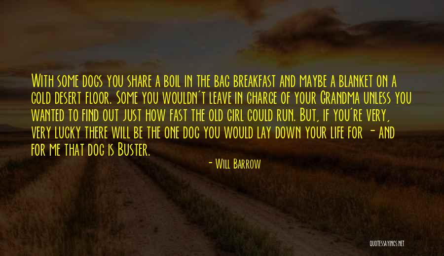 Lay Down Your Life Quotes By Will Barrow