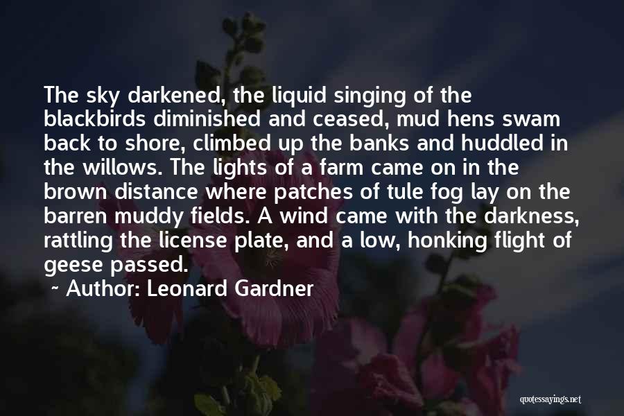 Lay Low Quotes By Leonard Gardner