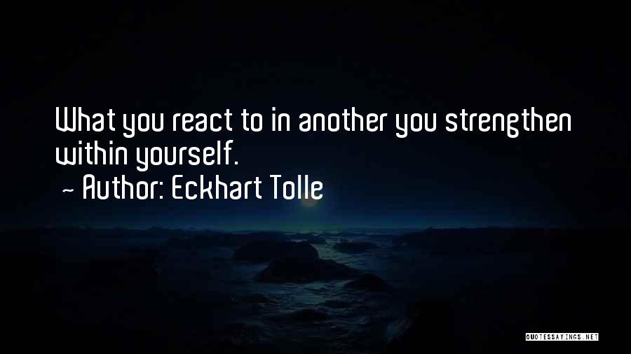 Layed On The Floor Quotes By Eckhart Tolle