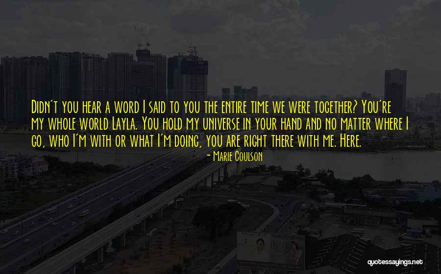 Layla Jennings Quotes By Marie Coulson Layla Jennings Quotes By Marie Coulson