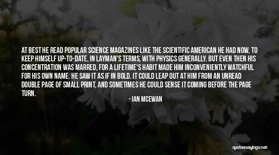 Layman Quotes By Ian McEwan Layman Quotes By Ian McEwan