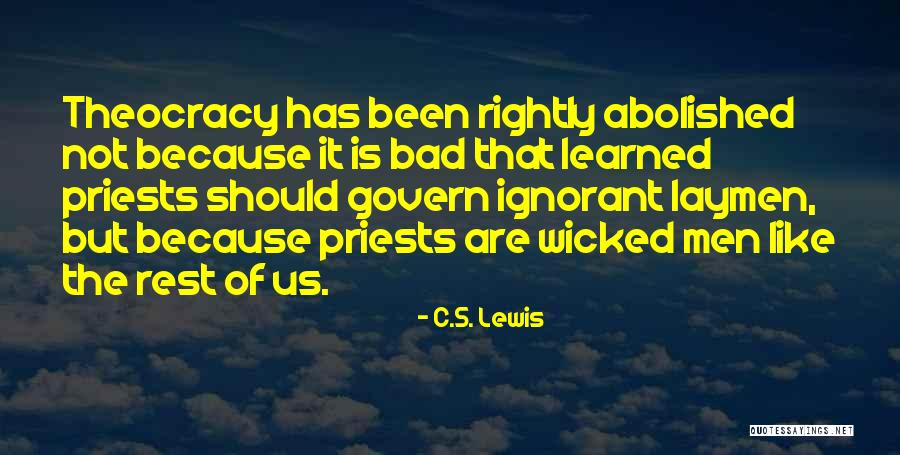 Laymen Quotes By C.S. Lewis Laymen Quotes By C.S. Lewis