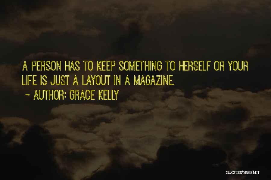 Layout Quotes By Grace Kelly