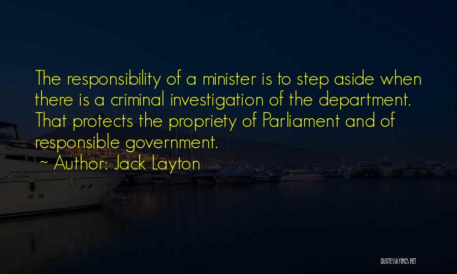 Layton Quotes By Jack Layton