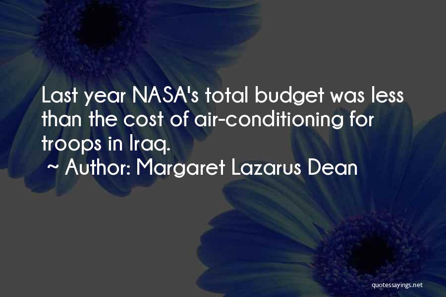 Lazarus Quotes By Margaret Lazarus Dean