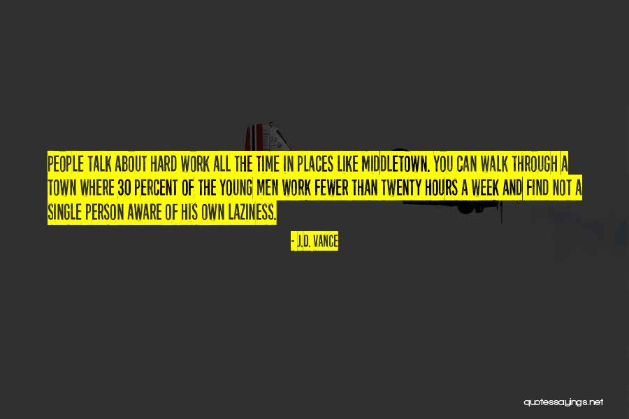 Laziness And Time Quotes By J.D. Vance Laziness And Time Quotes By J.D. Vance