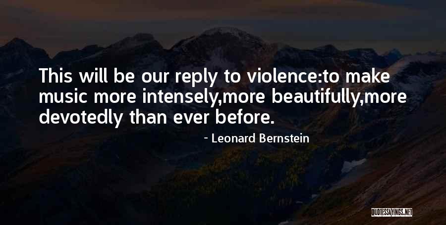 Lazorko Quotes By Leonard Bernstein Lazorko Quotes By Leonard Bernstein