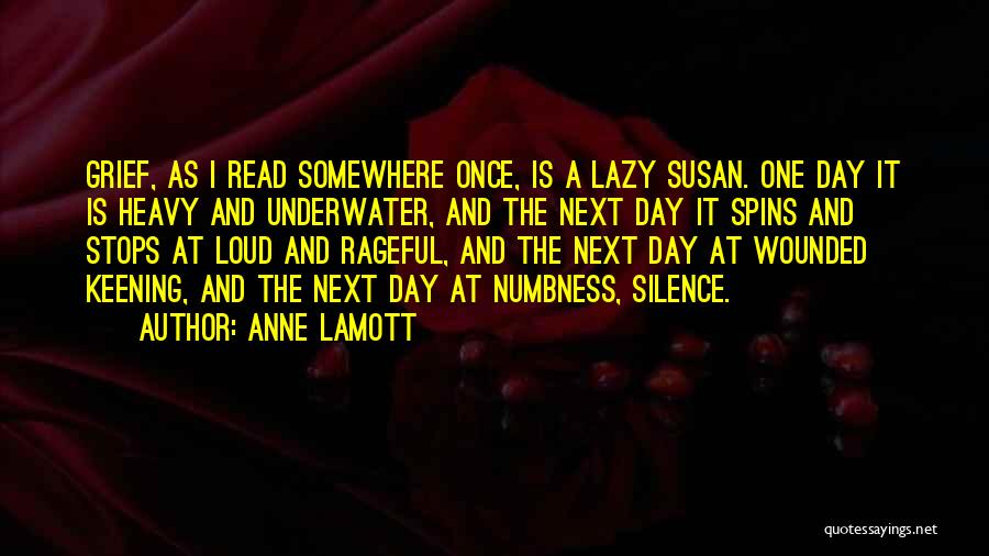 Lazy Susan Quotes By Anne Lamott