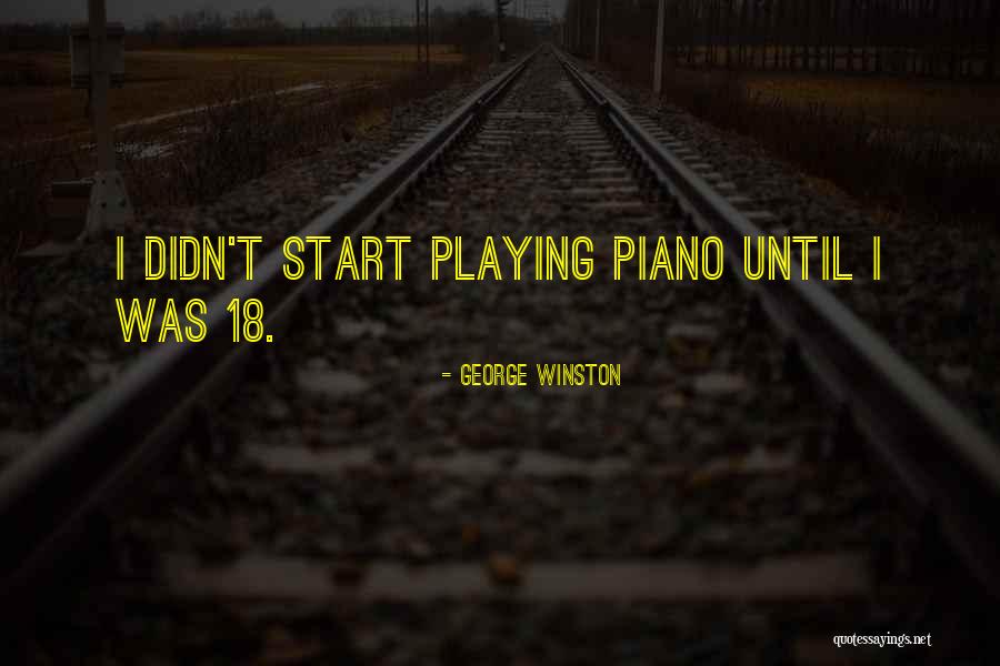 Le Bonhomme A Lunette Quotes By George Winston Le Bonhomme A Lunette Quotes By George Winston