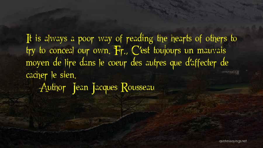 Le Coeur Quotes By Jean-Jacques Rousseau