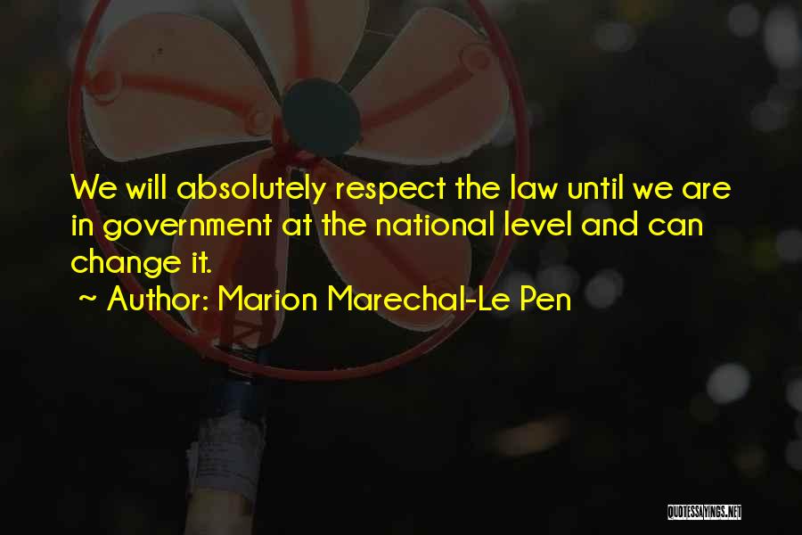 Le Pen Quotes By Marion Marechal-Le Pen