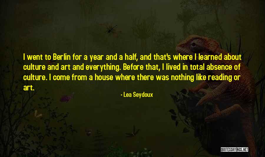 Lea Seydoux Quotes 416226 Lea Seydoux Quotes 416226
