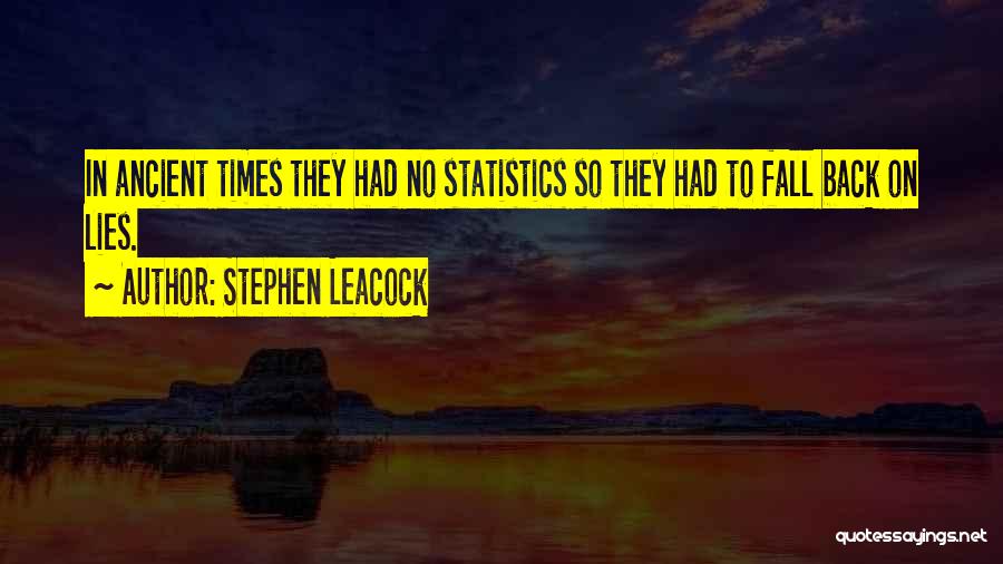 Leacock Quotes By Stephen Leacock