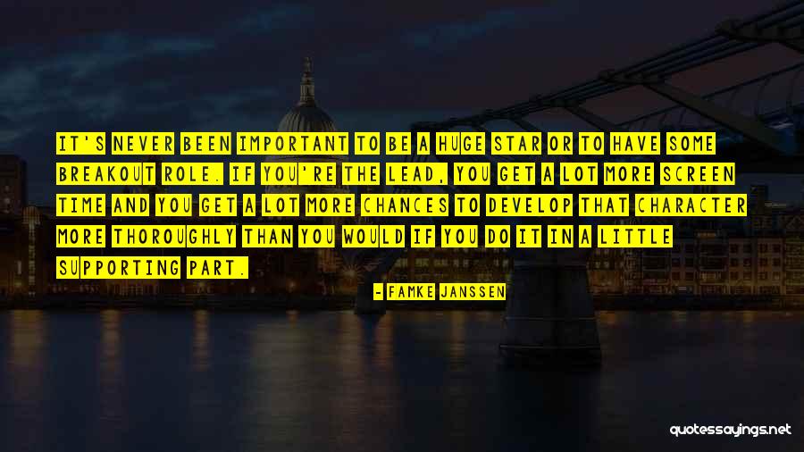 Lead In Quotes By Famke Janssen Lead In Quotes By Famke Janssen