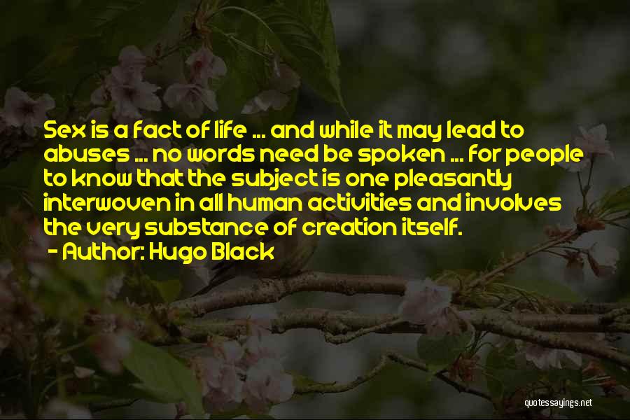 Lead In Words To Quotes By Hugo Black