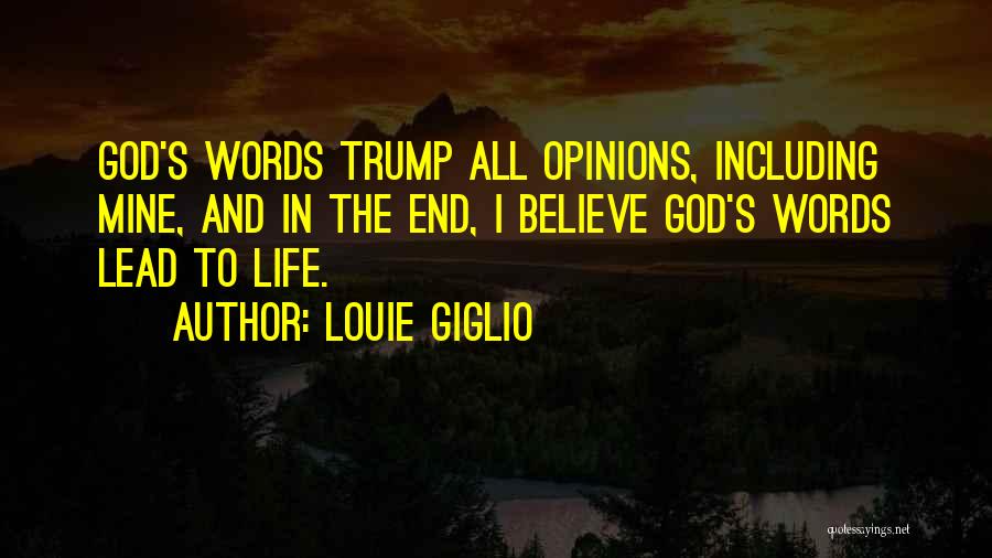 Lead In Words To Quotes By Louie Giglio