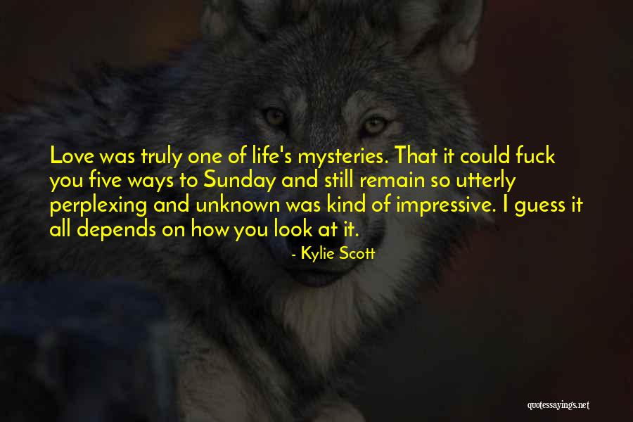 Lead Life Quotes By Kylie Scott