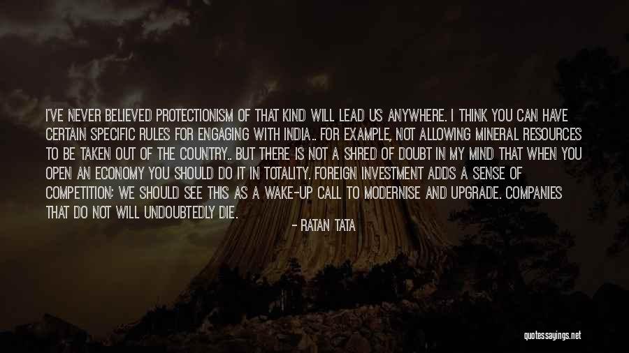 Lead Mineral Quotes By Ratan Tata