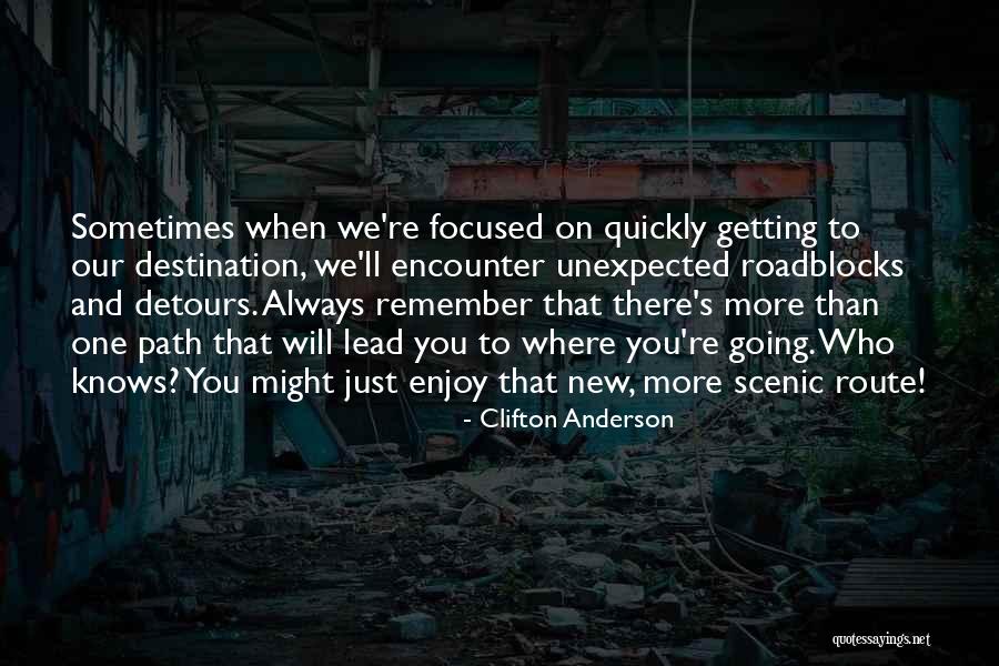 Lead On Quotes By Clifton Anderson Lead On Quotes By Clifton Anderson