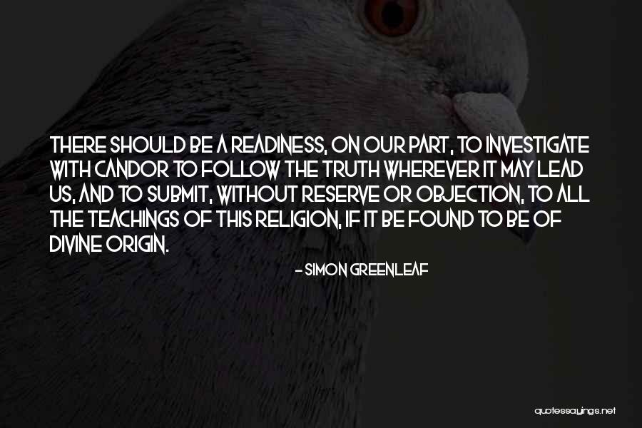 Lead On Quotes By Simon Greenleaf Lead On Quotes By Simon Greenleaf