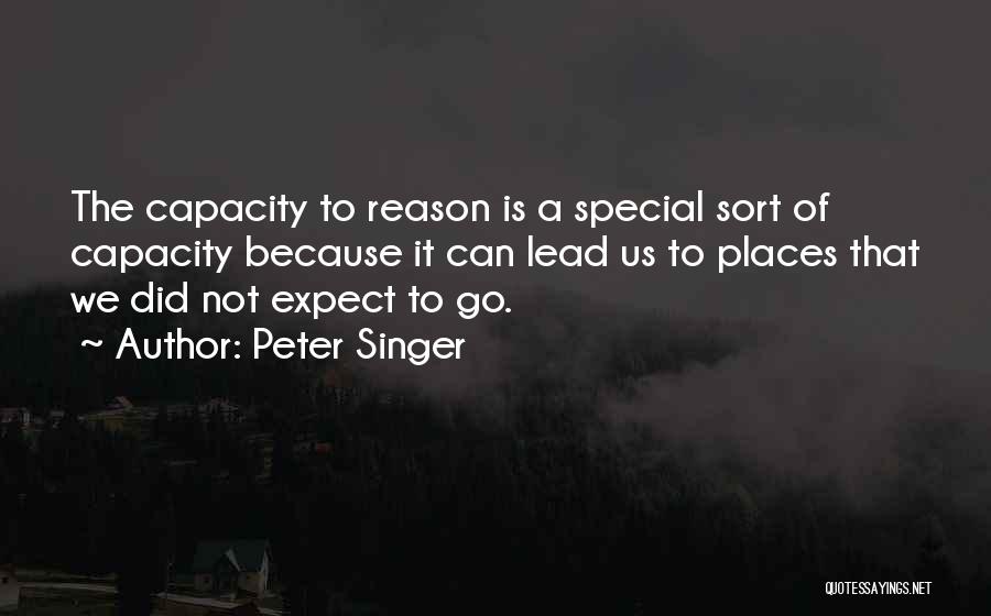 Lead Singer Quotes By Peter Singer