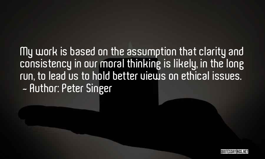 Lead Singer Quotes By Peter Singer