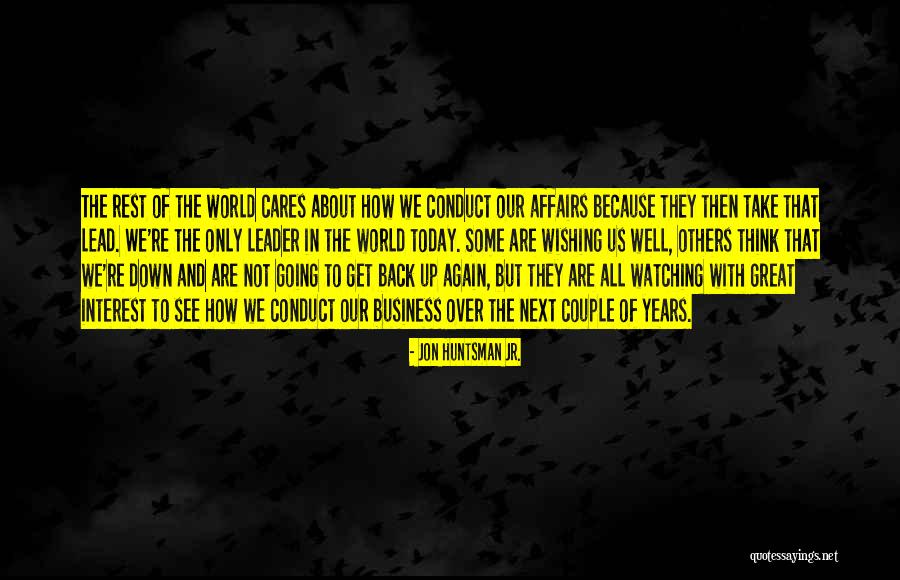 Lead Us Quotes By Jon Huntsman Jr. Lead Us Quotes By Jon Huntsman Jr.