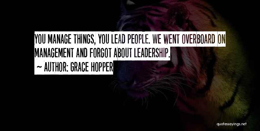 Lead You On Quotes By Grace Hopper