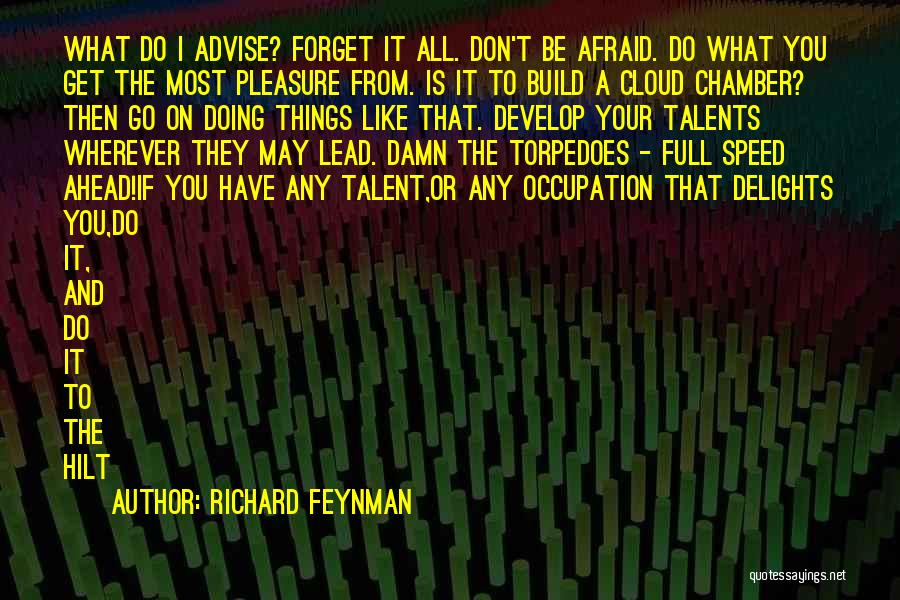 Lead You On Quotes By Richard Feynman