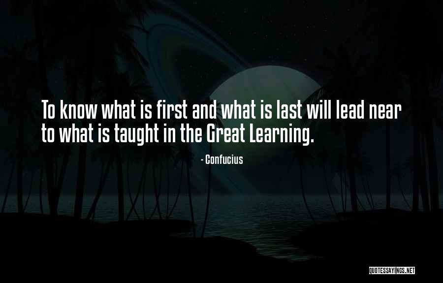 Lead Yourself First Quotes By Confucius