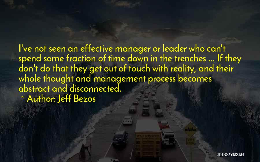 Leader And Manager Quotes By Jeff Bezos