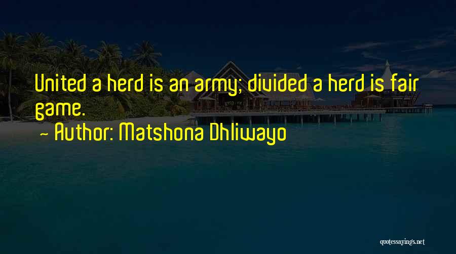 Leader And Teamwork Quotes By Matshona Dhliwayo