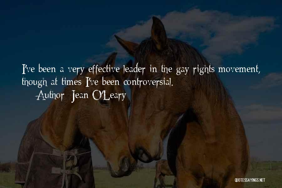 Leader At Quotes By Jean O'Leary