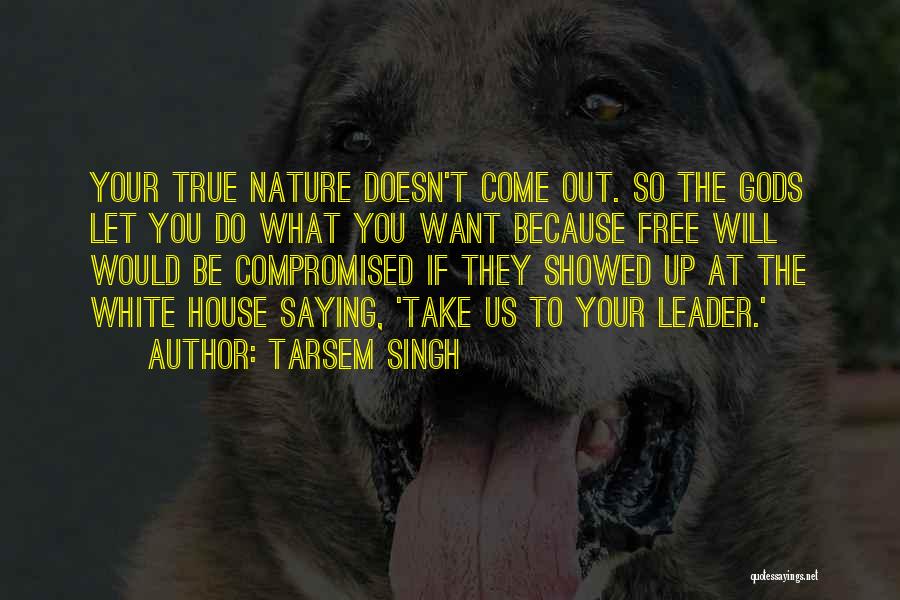 Leader At Quotes By Tarsem Singh