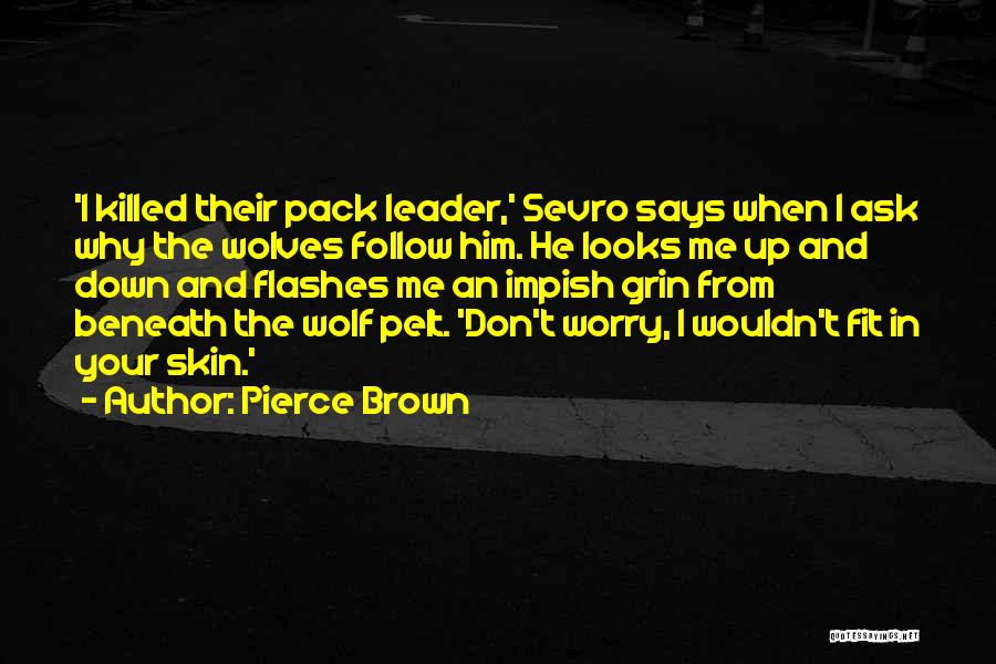 Leader Follow Quotes By Pierce Brown