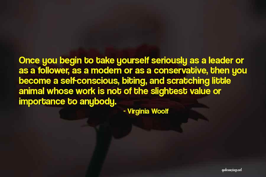 Leader Follower Quotes By Virginia Woolf