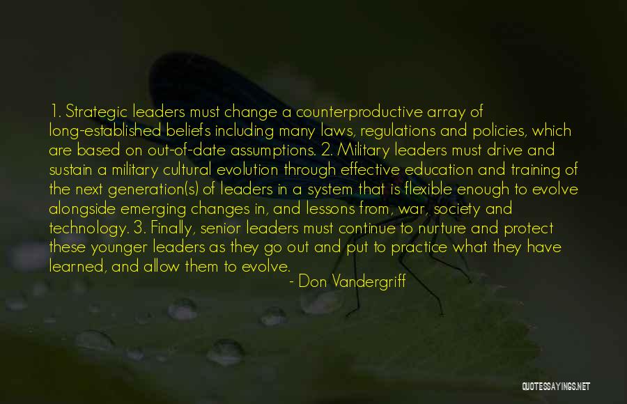 Leaders And Change Quotes By Don Vandergriff Leaders And Change Quotes By Don Vandergriff